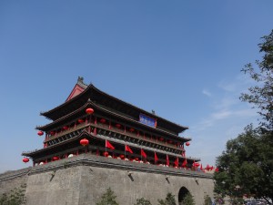 La Drum Tower, sonnant les tambours à minuit