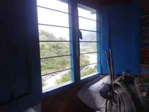 Vue depuis la lodge de Bhulbhule.