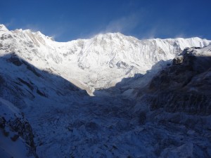 Le glacier du sanctuaire.