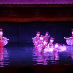 Spectacle traditionnel vietnamien : les marionnettes d'eau.