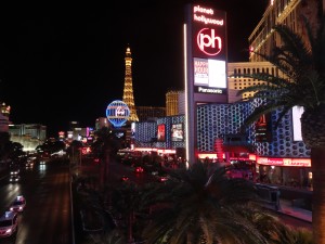 Vegas by night.