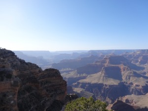 Grand Canyon par une belle journée d'avril.