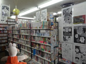 On trouve bien plus de mangas au Japon qu'en France, ils sont lus à tout âge.