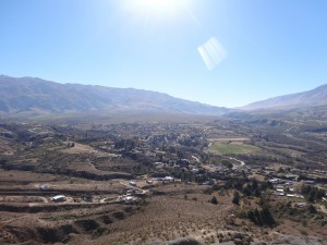 à ça (Tafi del Valle, début des vallées Calchaquies).