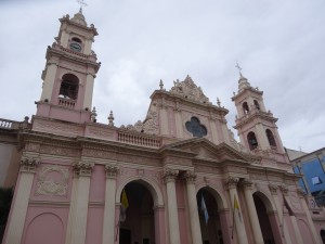 La cathédrale de Salta.