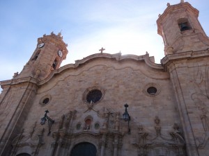 L'imposante cathédrale de Potosi.
