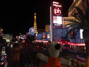 Las Vegas et ses lumières.