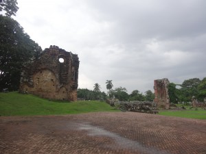 Les ruines du vieux Panama.